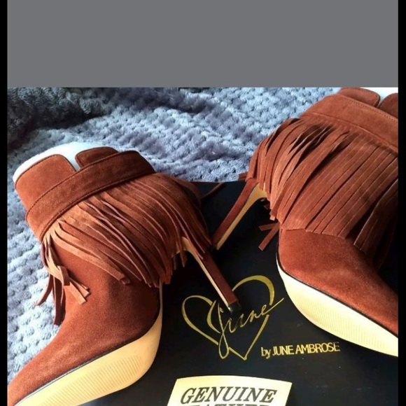 June Ambrose heel boots - Picture 4 of 8